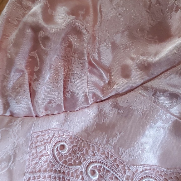 Vintage 80s pink fancy top - Picture 3 of 4